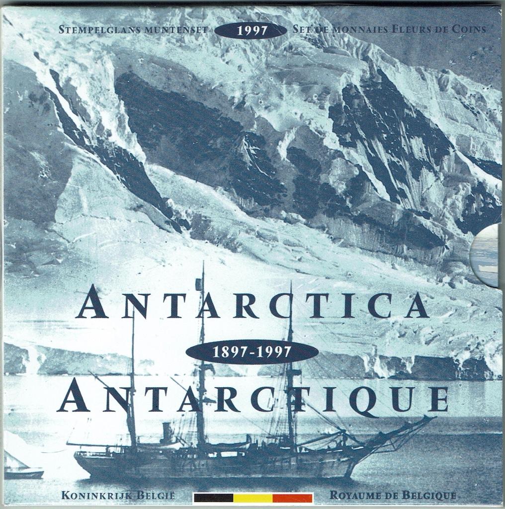 Set de monnaies fleurs de coin Antarctique 1997, Envoi, Autre, Série