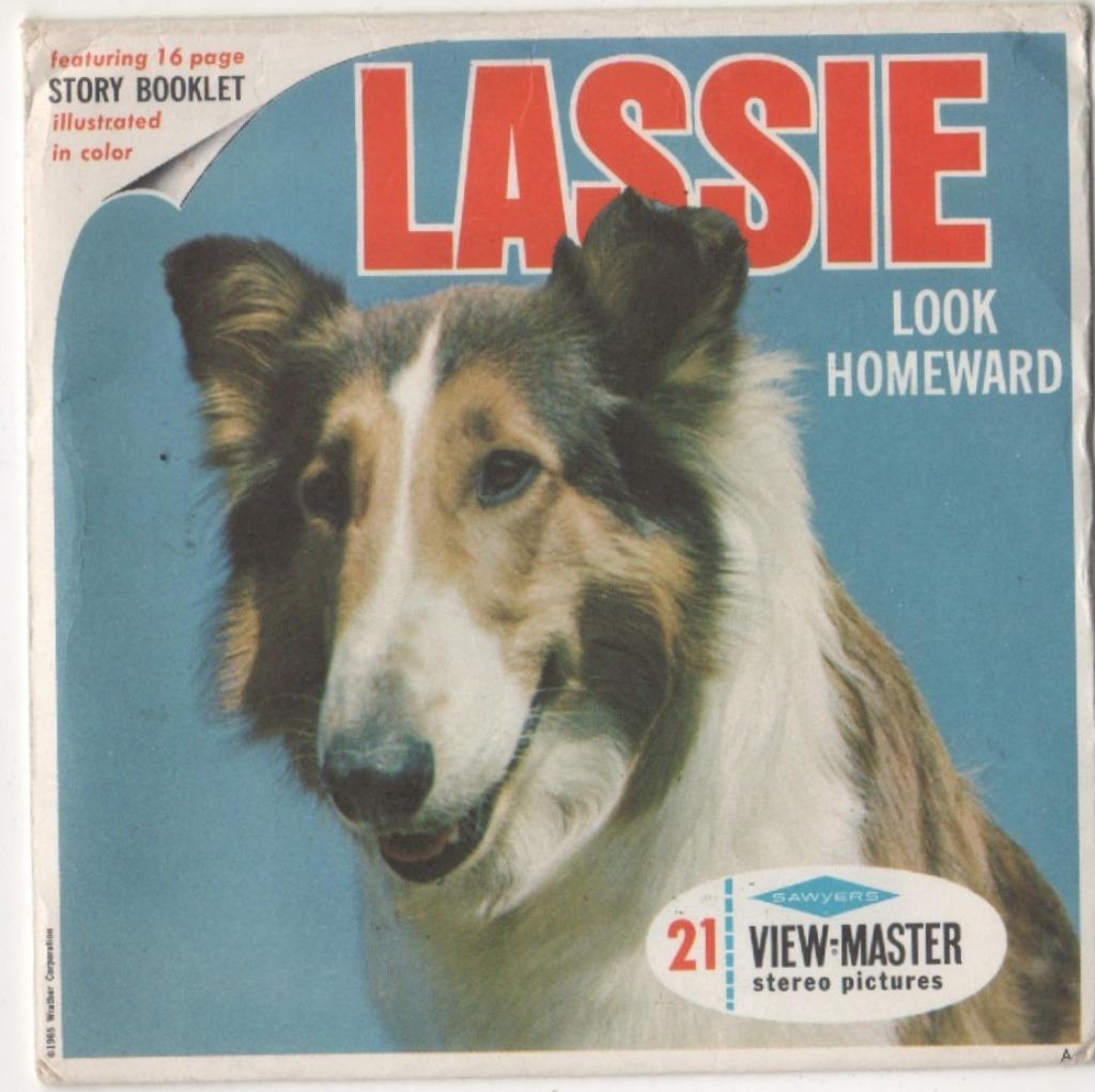 View-master Lassie look homeward B 480 ENG, Enlèvement ou Envoi