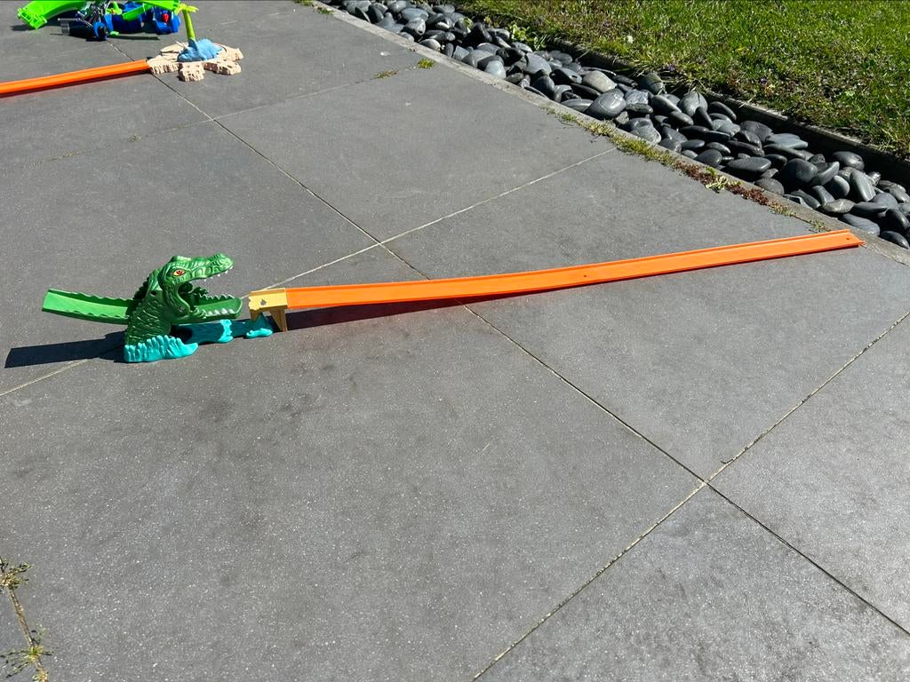 Hot wheels racebanen en lanceringsmechanismes, Ophalen of Verzenden, Zo goed als nieuw, Hot Wheels