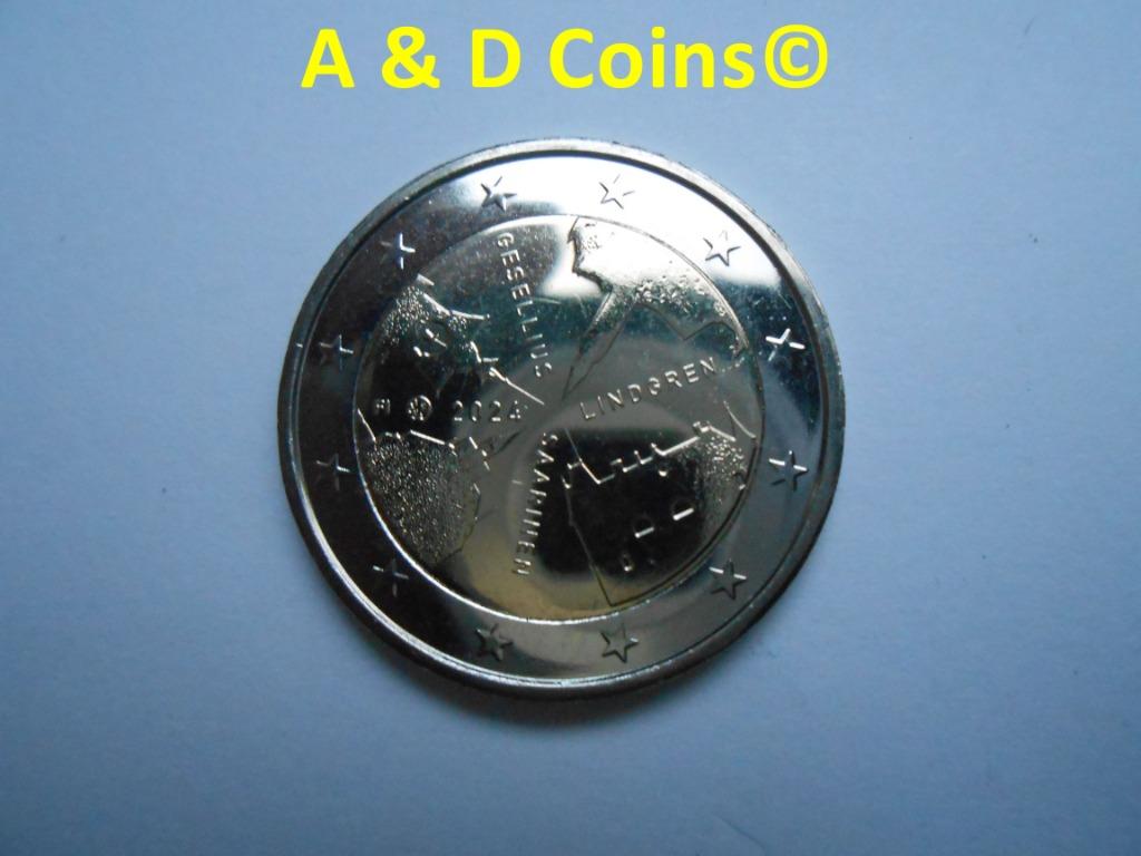 Finland 2 Euro cc 2024, Envoi, Finlande, 2 euros, Monnaie en vrac