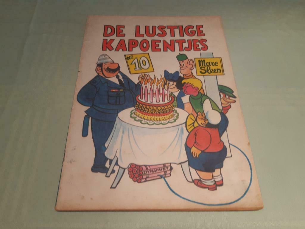 De lustige kapoentjes.10., Eén stripboek, Ophalen of Verzenden, Gelezen