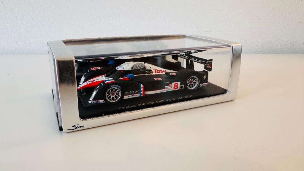 Peugeot 908 HDi Le Mans 2007 _ Spark 1/43, Hobby en Vrije tijd, Modelauto's | 1:43, Nieuw, Auto, Overige merken, Ophalen of Verzenden