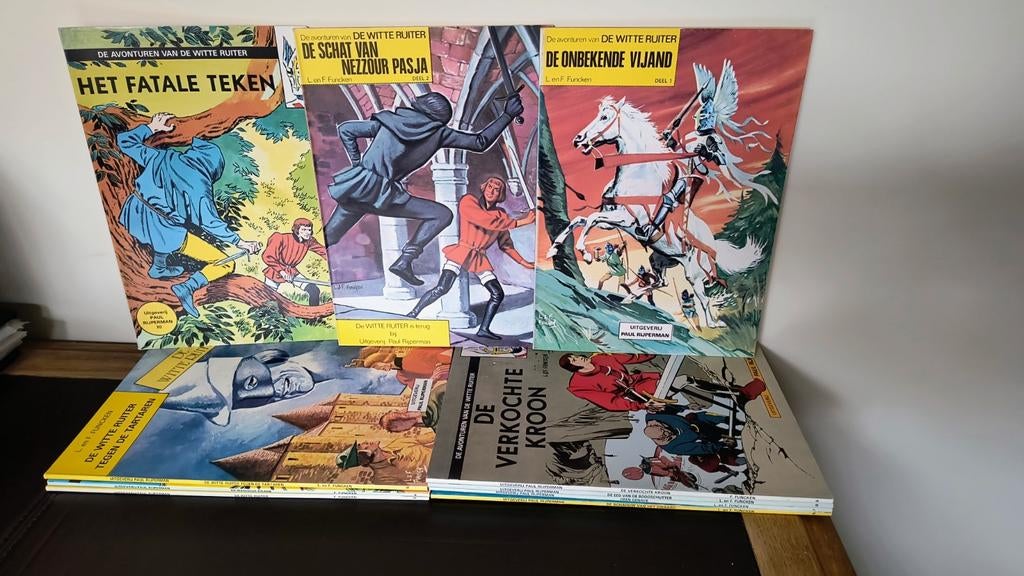 Complete reeks De witte ruiter 1-10sc., Boeken, Ophalen of Verzenden