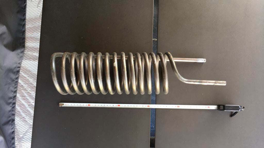 Titanium serpentine spoel, Ophalen, Zo goed als nieuw, Overige metalen