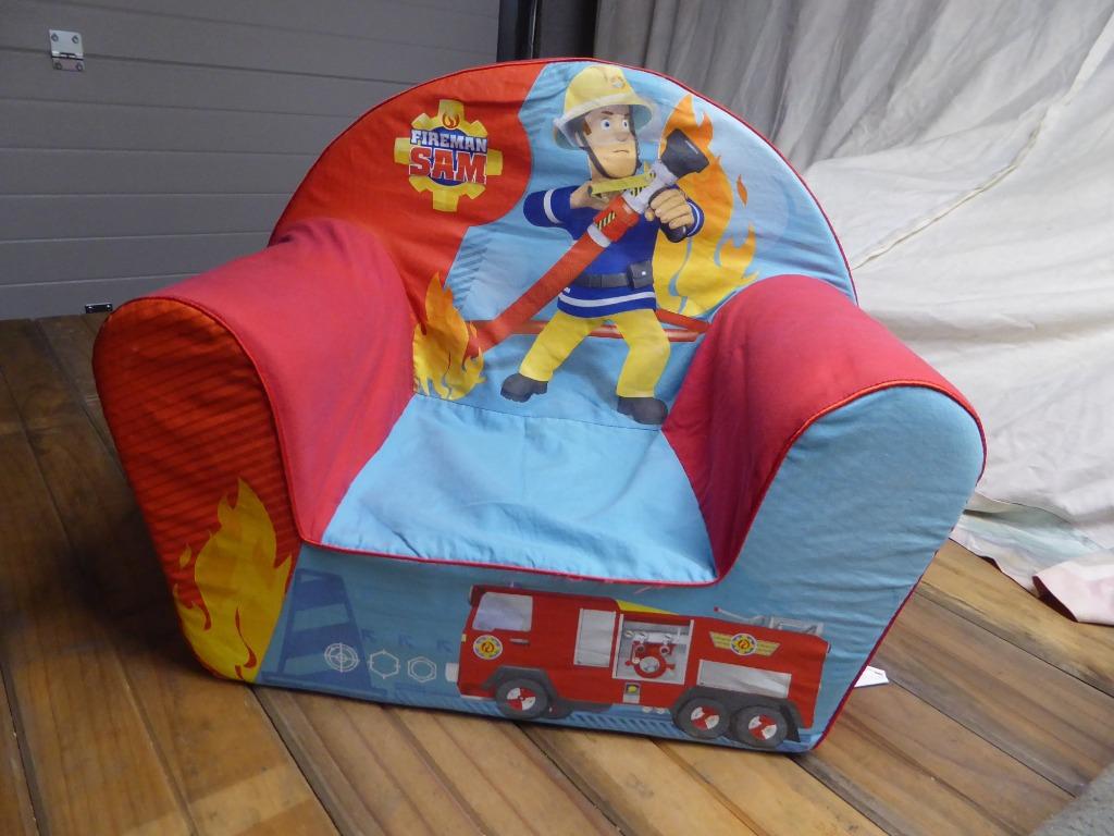 Fauteuil pour enfant Sam le pompier, Enlèvement ou Envoi, Comme neuf, Autres types
