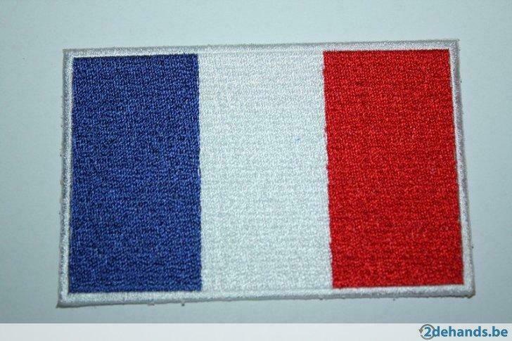 Ecusson drapeau France / France - 72 x 50 mm, Enlèvement ou Envoi, Neuf