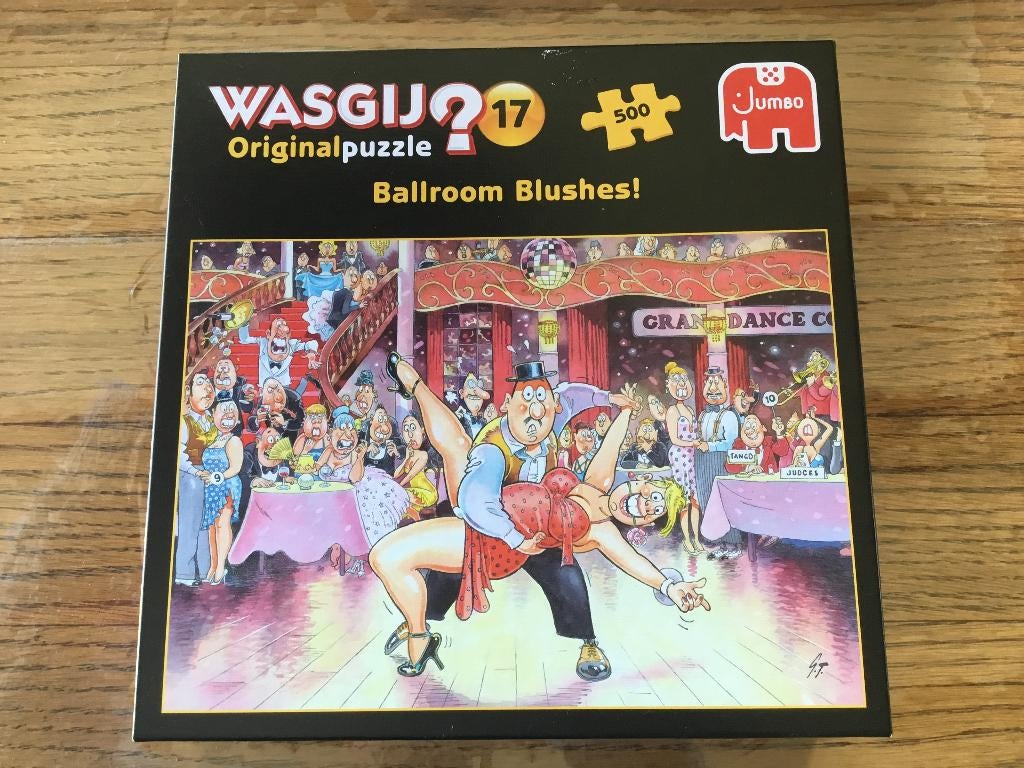 Puzzel Jumbo 500 stukjes Wasgij original 17, Ophalen of Verzenden, 500 t/m 1500 stukjes, Gebruikt, Legpuzzel