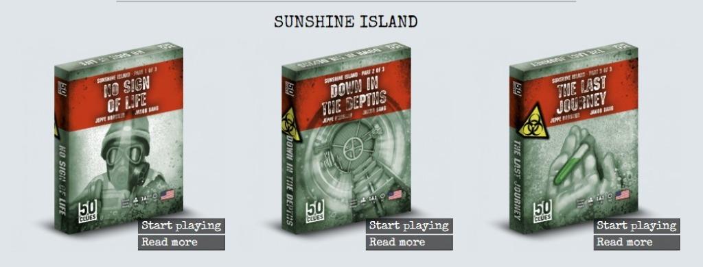 50 Clues - Sunshine Island, Ophalen of Verzenden, Zo goed als nieuw