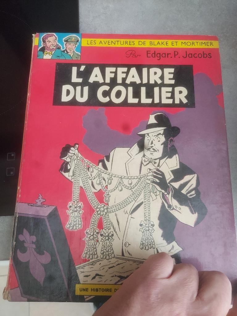 Bd blake et mortimer l'affaire du collier, Enlèvement, Utilisé