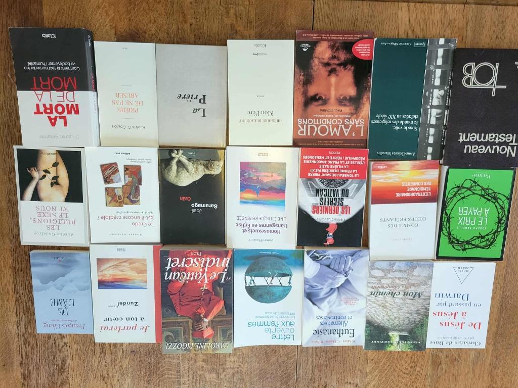 lot de 240 livres foi spiritualite religion catholique, Ophalen, Zo goed als nieuw, Christendom | Katholiek