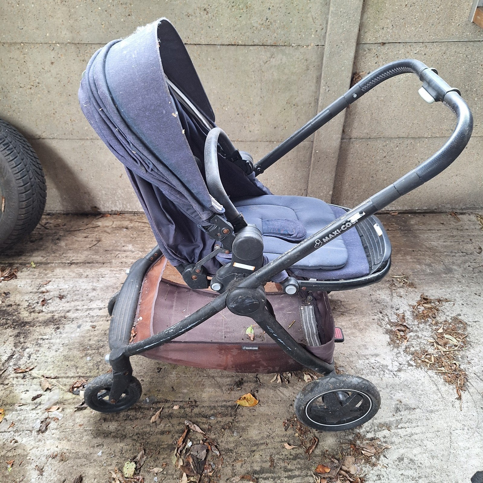 kinder buggy maxicosi, Ophalen