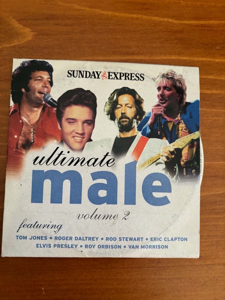 Elvis promo cd, ultimate male van de sunday express. 3 euro., Ophalen of Verzenden, Gebruikt, Rock-'n-roll, Promo