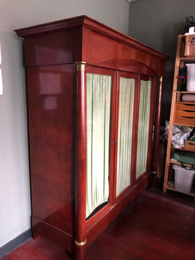 Empire stijl kleerkast vintage jaren 40?, Ophalen, Met plank(en), Gebruikt, Empire