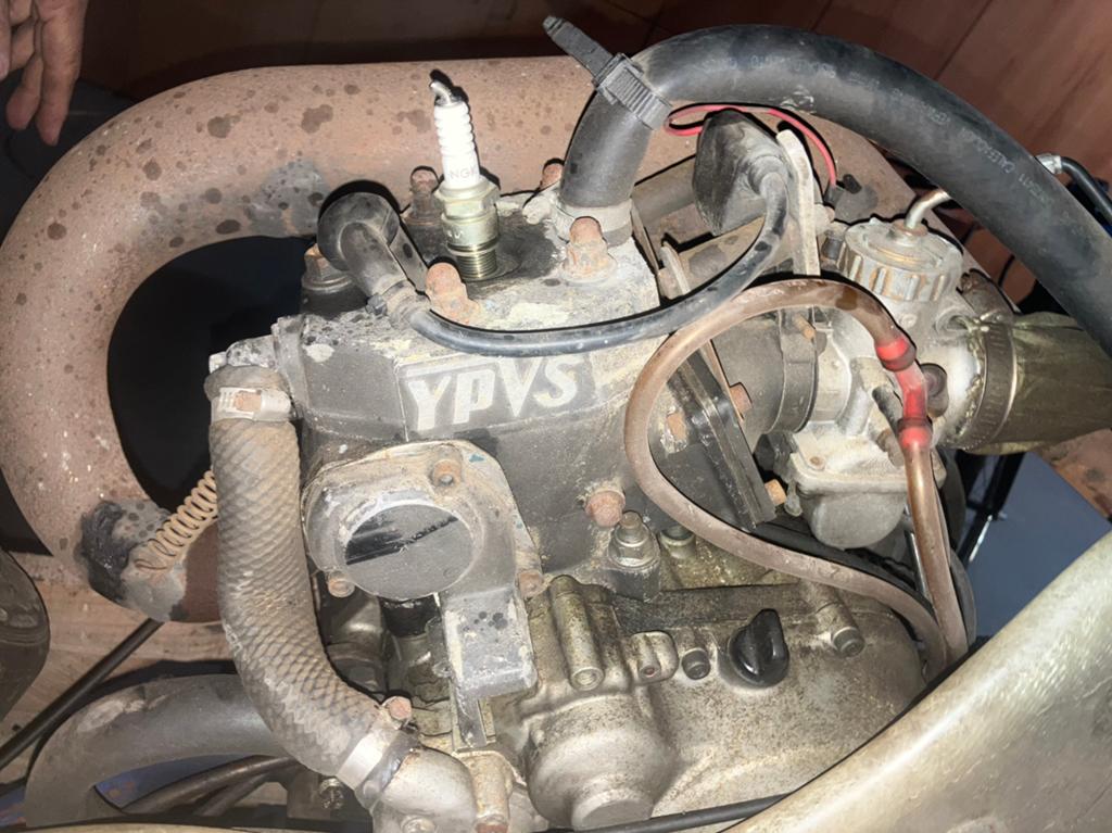 Motorblok yamaha yz 125 82-85, Motoren, Ophalen, Gebruikt