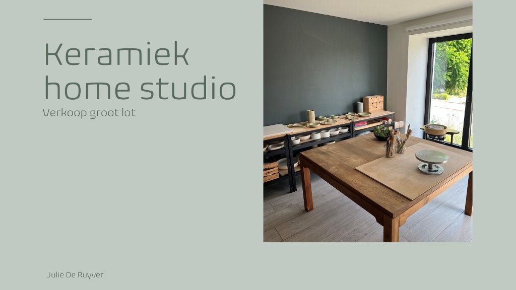 Vendre un grand lot de studio de céramique, Enlèvement, Utilisé