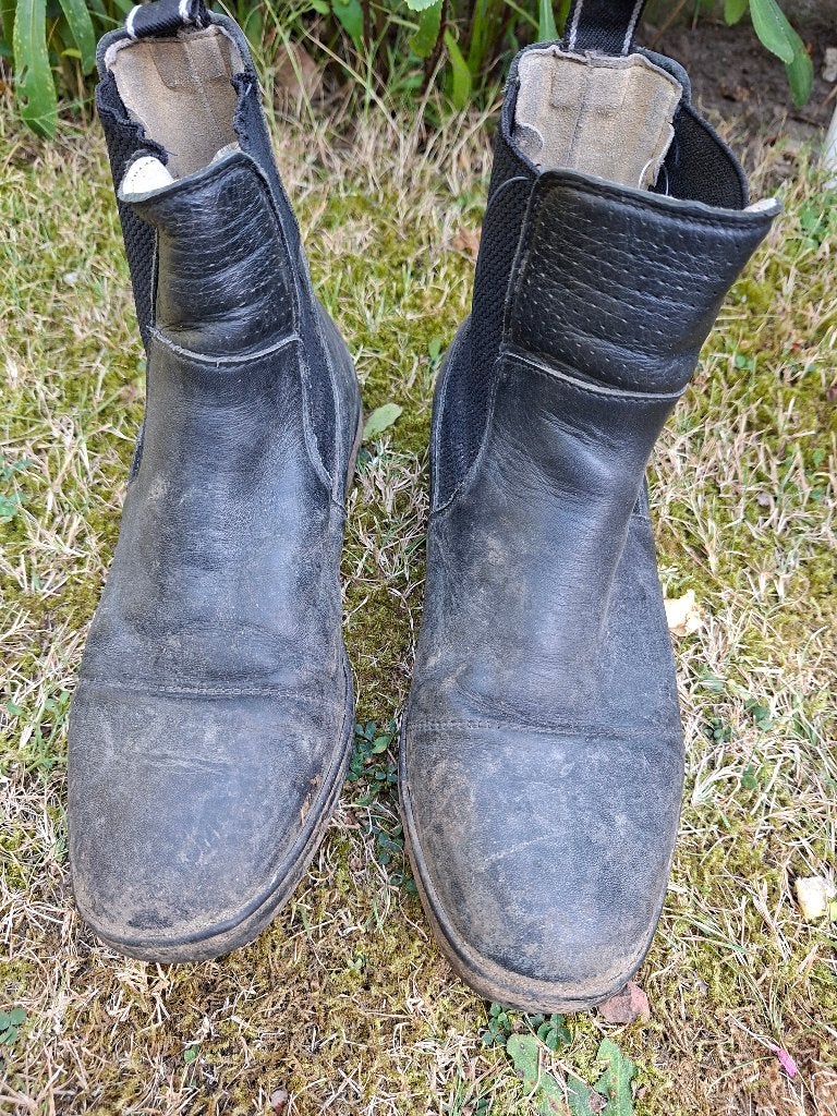 Rijschoenen, Dieren en Toebehoren, Paardrijkleding, Ophalen, Gebruikt, Overige merken, Zwart