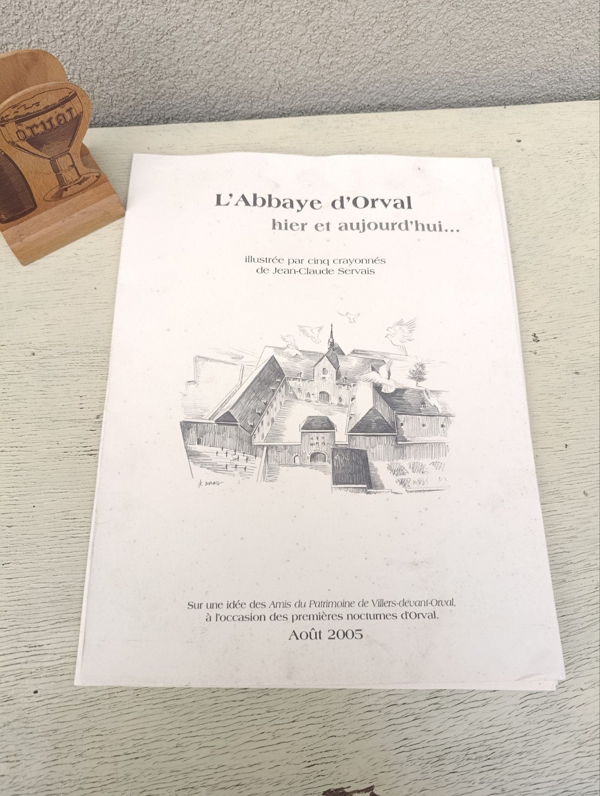 Porte folio Orval Jean Claude Servais, Verzamelen, Ophalen of Verzenden