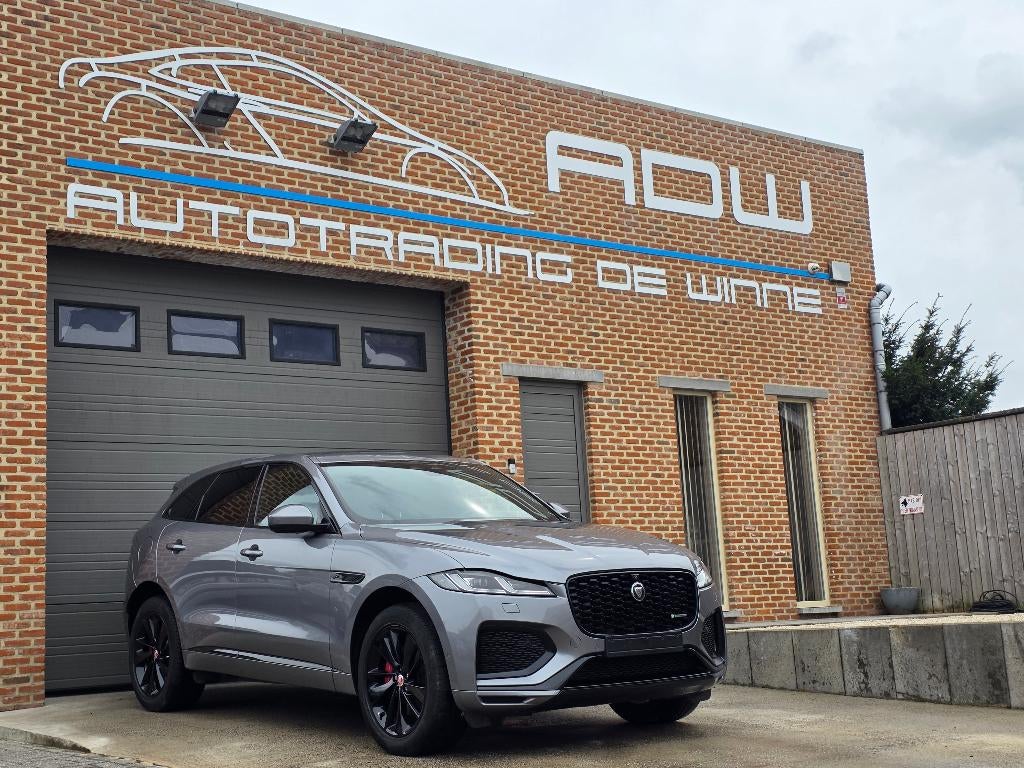 Jaguar F Pace - R Dynamic - Automaat - 4x4 - 2022, Automaat, Parkeerassistent, Leder, Bedrijf