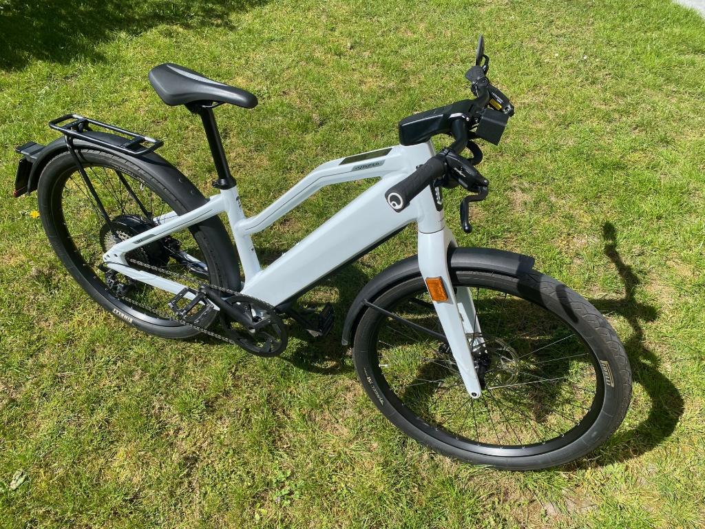Stromer ST3 - Medium - 2024 - 983Wh batterij 95% – 6192km, Fietsen en Brommers, Ophalen, Zo goed als nieuw, 51 tot 55 cm, Stromer