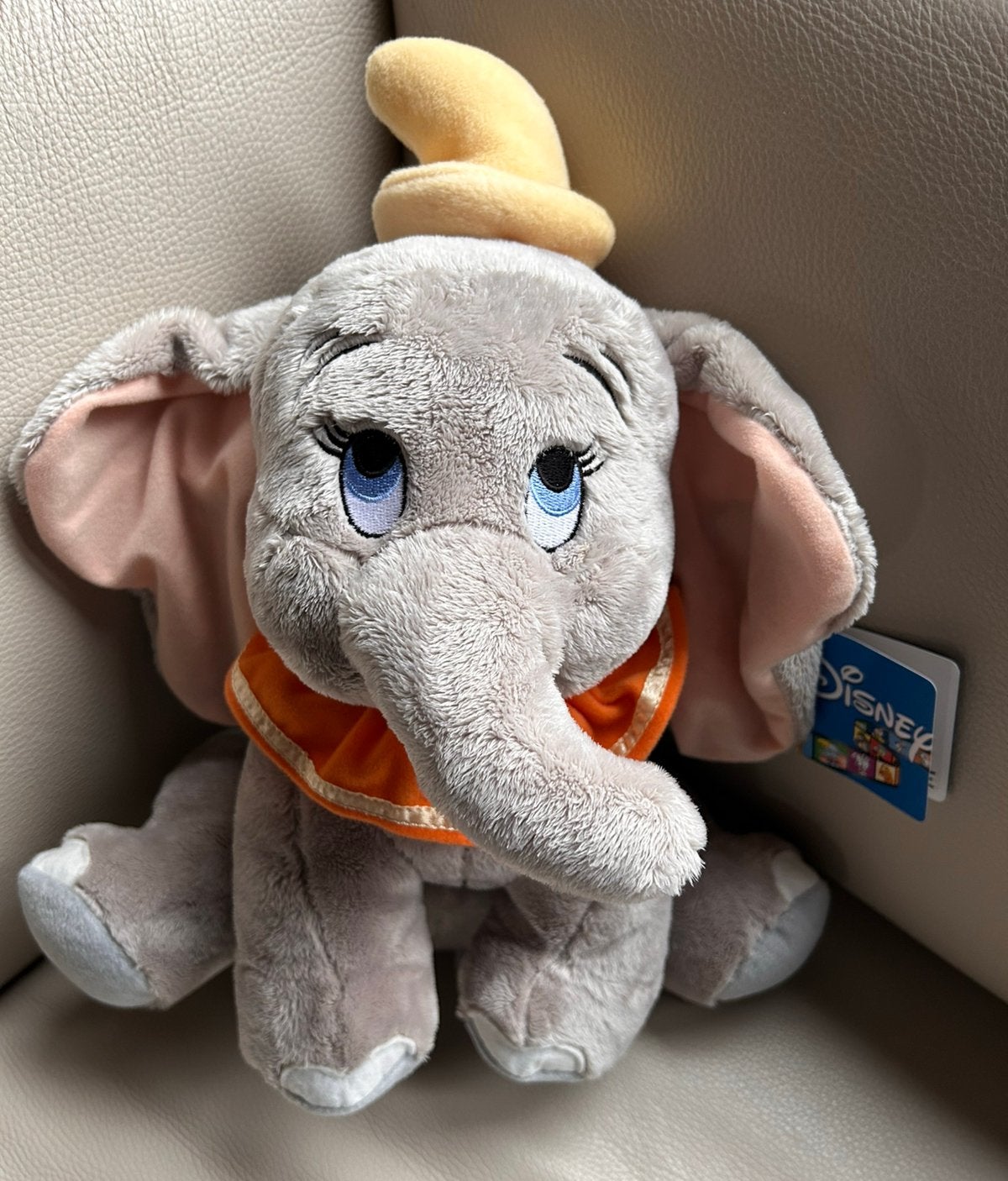 Knuffel Disney Dumbo 35 cm (met etiket Disney), Enlèvement ou Envoi, Comme neuf, Peluche