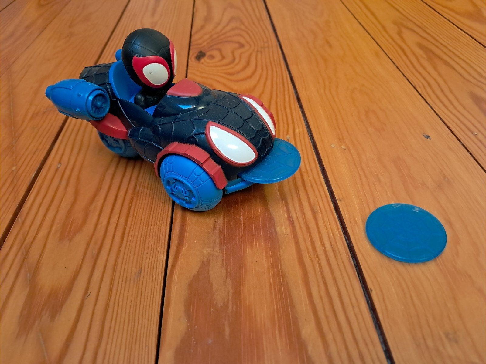 spiderman auto, Ophalen, Zo goed als nieuw
