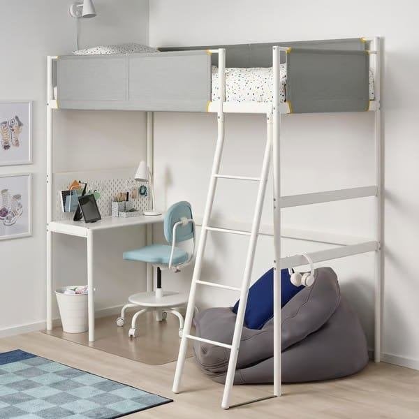 Lit enfant, Lit mezzanine ou Lit superposé, 85 à 100 cm, Enlèvement, 180 cm ou plus