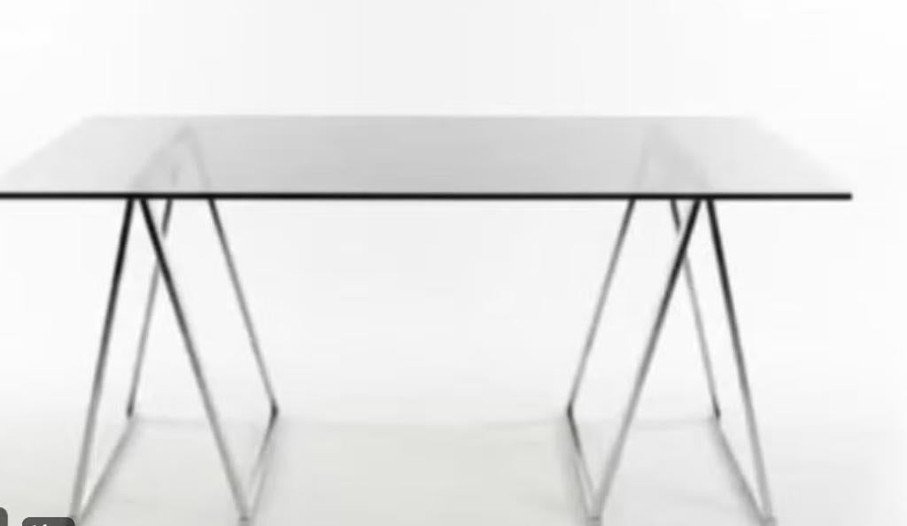 Vintage Mid-Century Design Bureau, Enlèvement, Utilisé, Verre