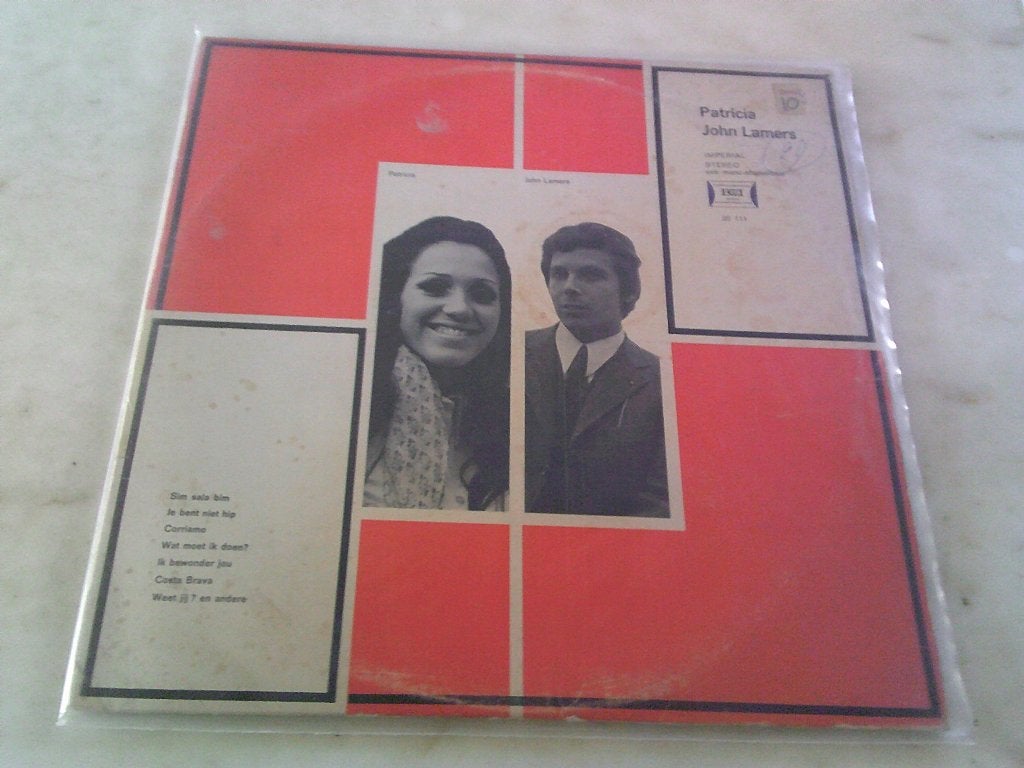 patricia paay & john lamers, Ophalen of Verzenden, Gebruikt, LP