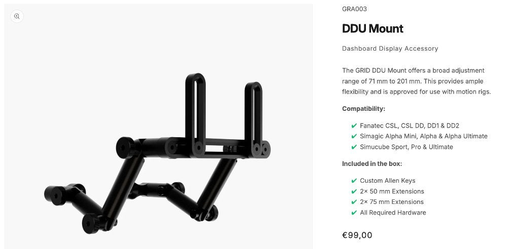 SIM-LAB DDU Mount, Verzenden, Nieuw, Overige merken, Inklapbaar