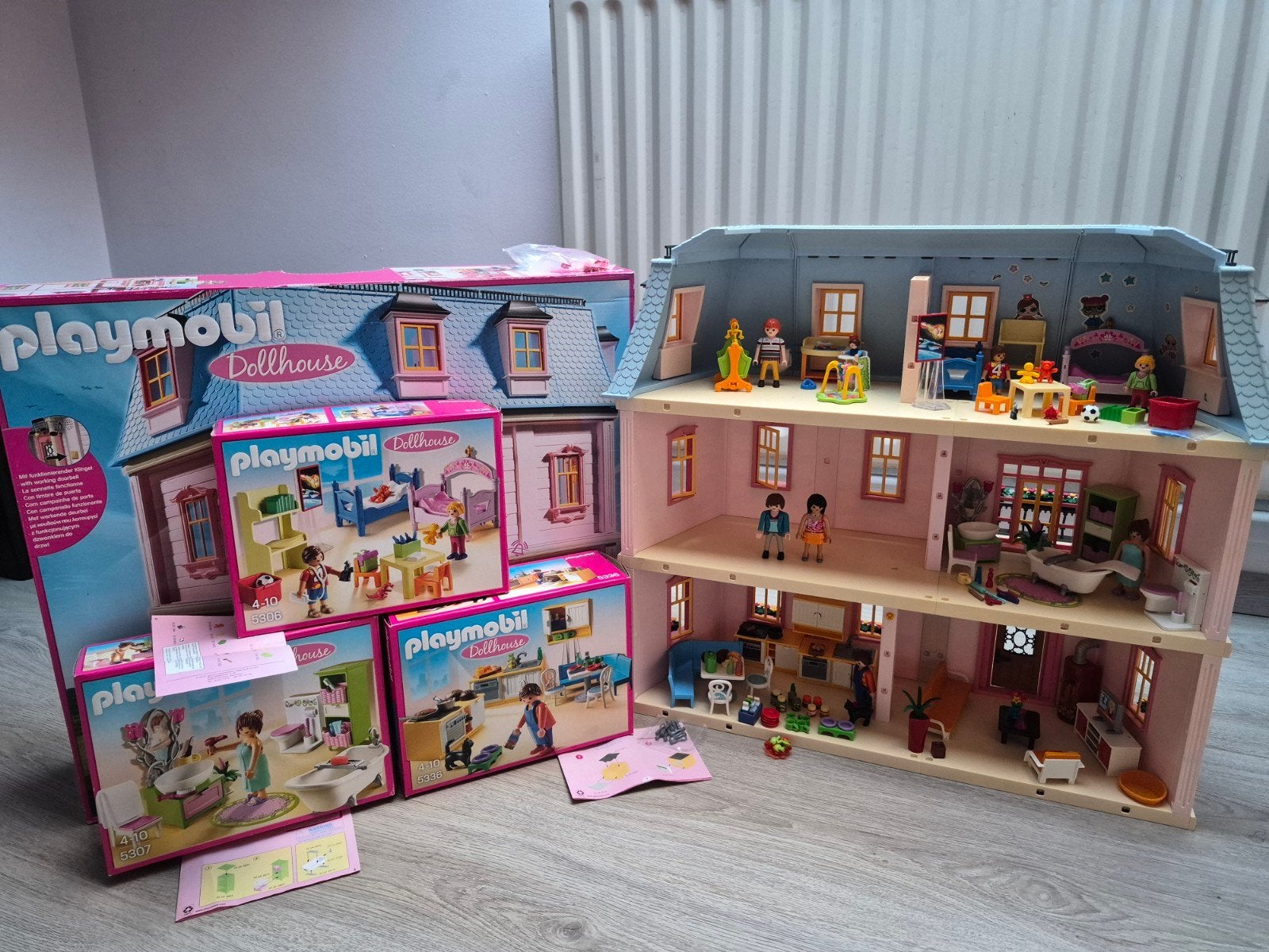 Playmobil Dollhouse Groot Herenhuis (5303) – Compleet met in, Kinderen en Baby's, Speelgoed | Playmobil, Ophalen, Gebruikt, Gebouw
