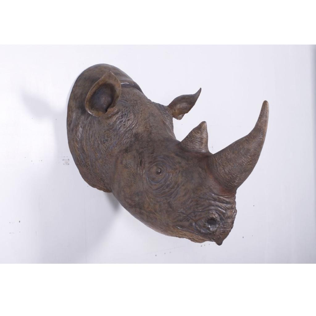 Statue en forme de tête de rhinocéros — rhinocéros 116 cm, Enlèvement, Neuf