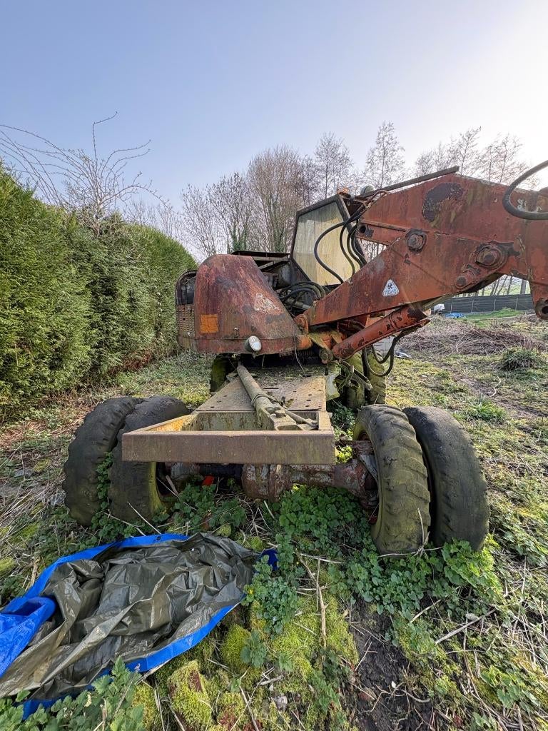 Graafmachine 1200 Atlas, Ophalen, Gebruikt