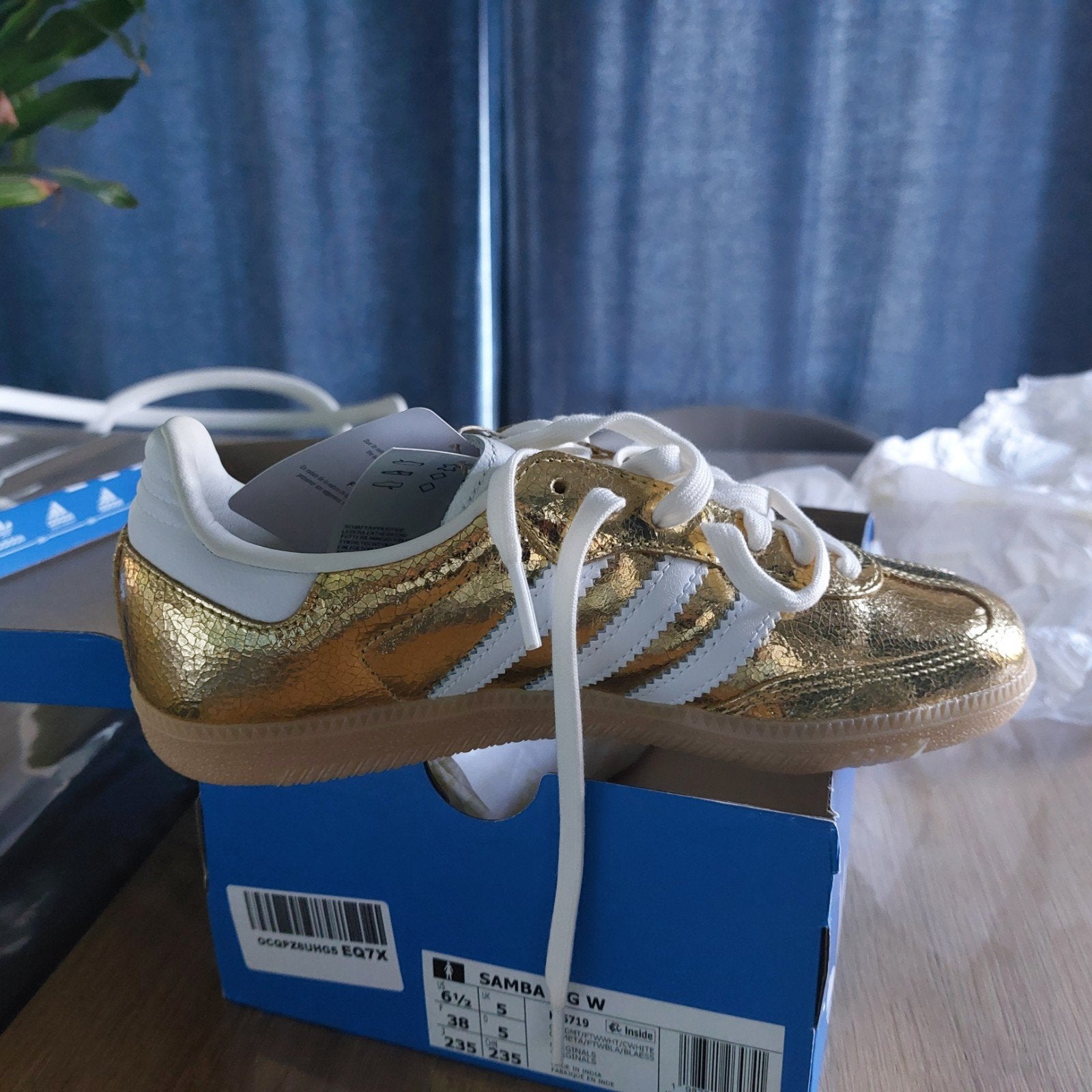 Adidas samba dorée effet craquelé neuves, jamais portées., Kleding | Dames, Schoenen, Ophalen