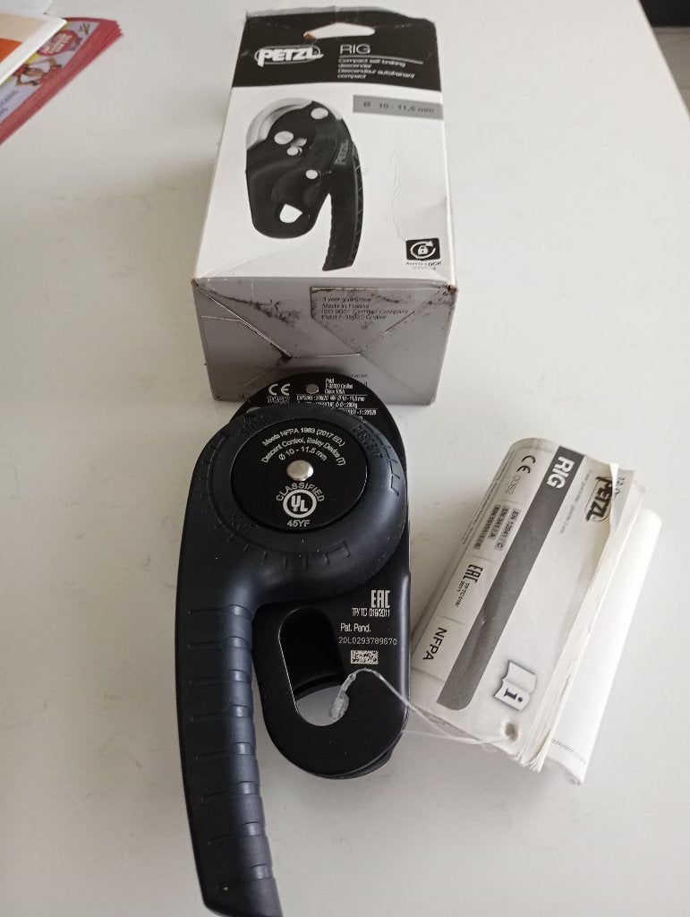 Petzl Rig, Sport en Fitness, Klimsport, Ophalen of Verzenden, Nieuw, Klimsport-accessoire