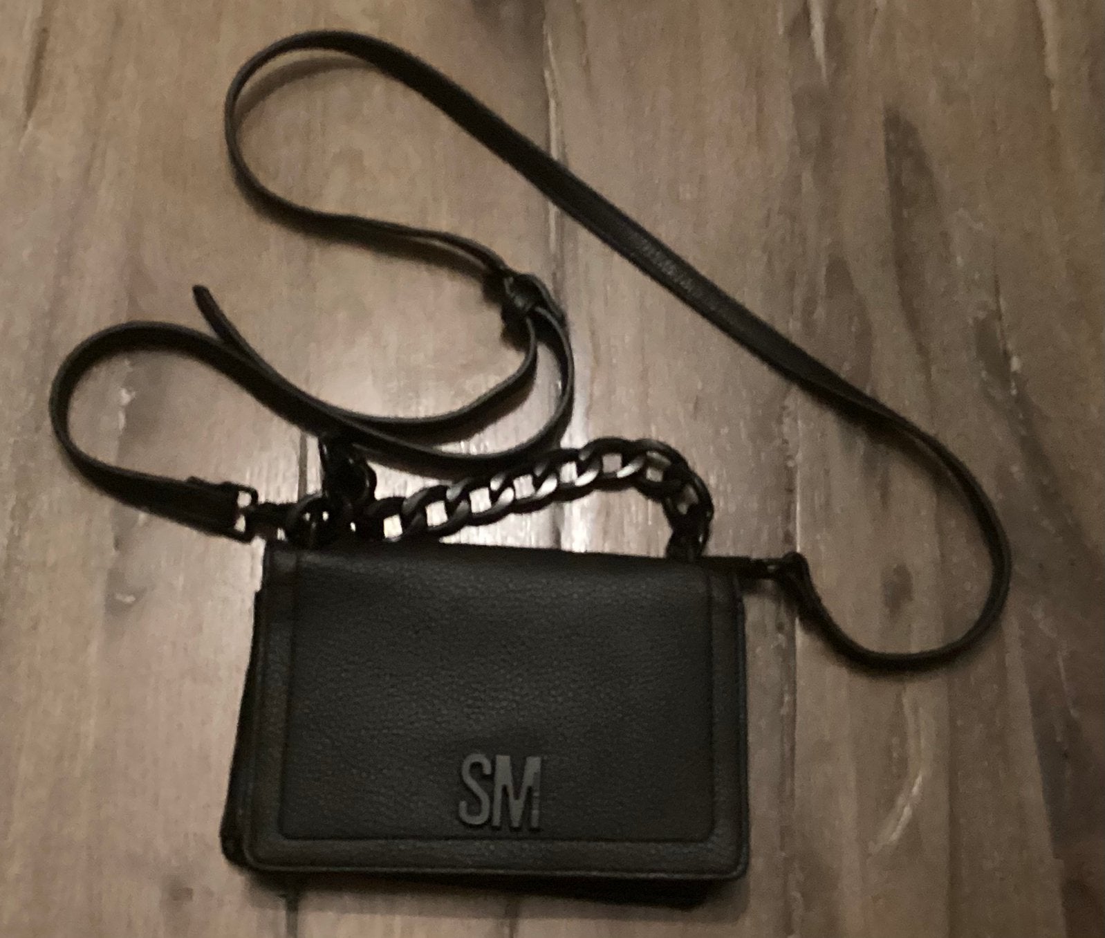 STEVE MADDEN SPLINTERNIEUWE KLEINE TAS/PORTEMONNEE ,MOOI!!, Handtassen en Accessoires, Verzenden, Nieuw, Zwart, Avondtasje