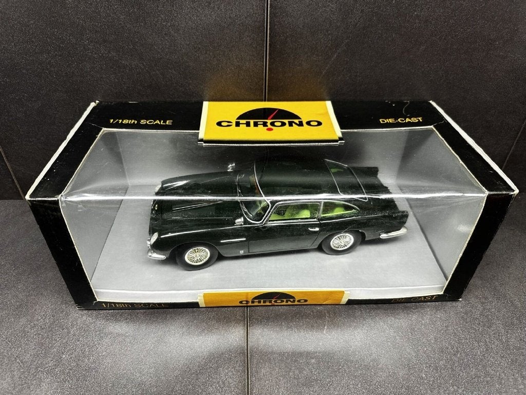 ASTON MARTIN DB5 Aqua Verda Green 1/18 CHRONO NEUVE+ BOITE, Hobby en Vrije tijd, Modelauto's | 1:18, Ophalen of Verzenden, Nieuw