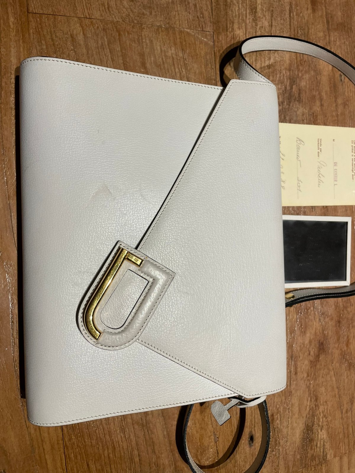 Delvaux handtas 1988, Handtassen en Accessoires, Tassen | Damestassen, Ophalen, Zo goed als nieuw, Handtas