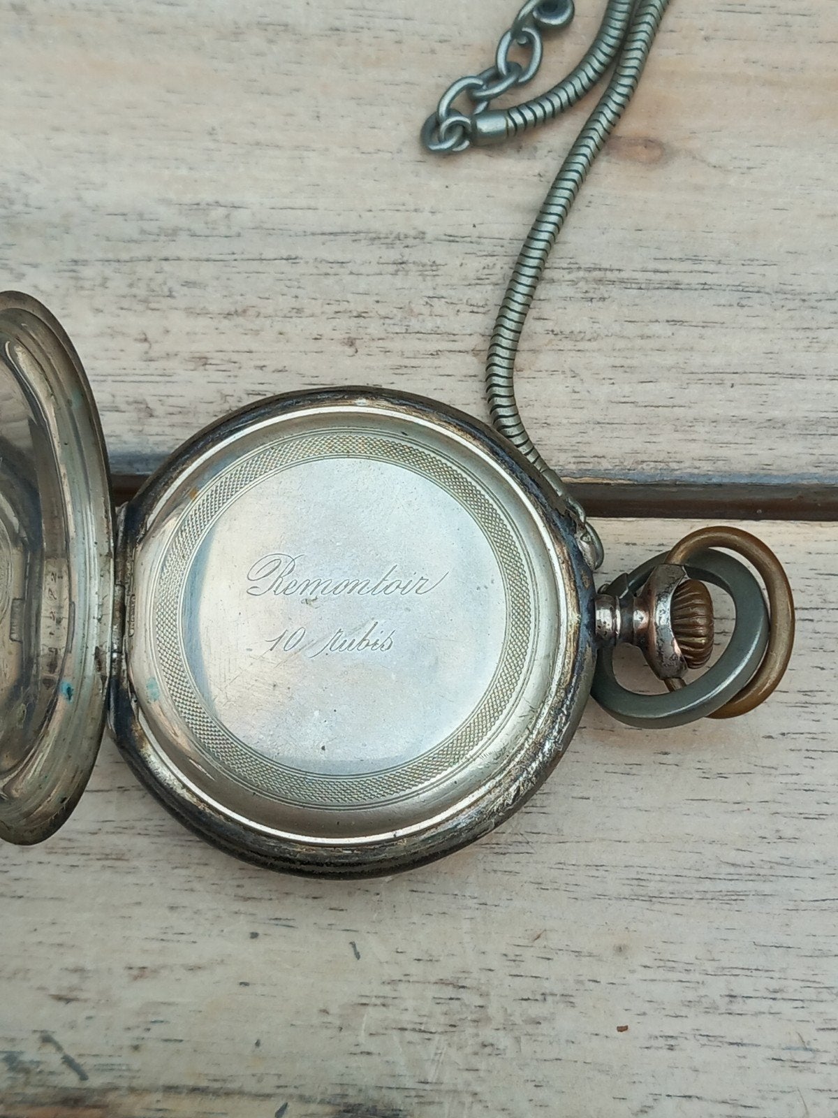 montre a gousset, Antiquités & Art, Antiquités | Argent & Or, Enlèvement ou Envoi, Argent