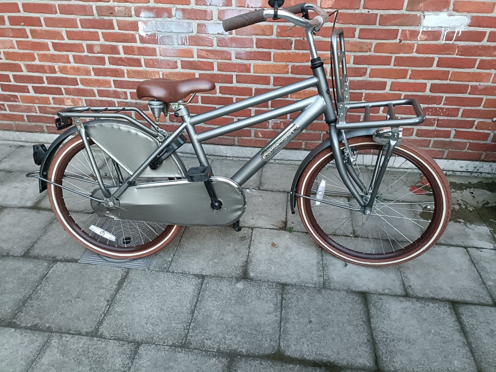 Kinderfiets, 22 inch, Velgrem, Ophalen of Verzenden, Zo goed als nieuw