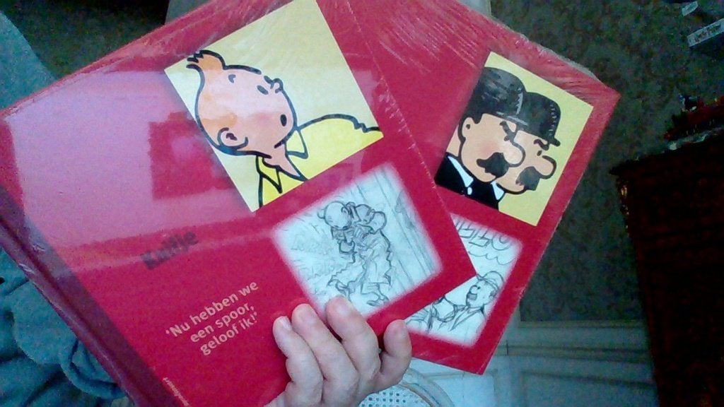 Livre tintin en flamand (édition moulinsart prix la pièce, Enlèvement