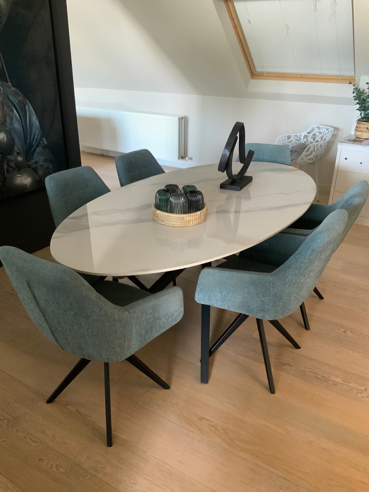 Eetkamerstoelen, Huis en Inrichting, Stoelen, Ophalen, Zo goed als nieuw