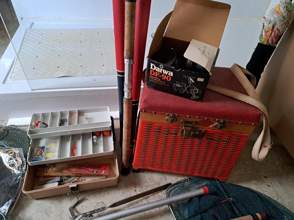 vishengelset voor beginners, Ophalen, Gebruikt, Werphengel