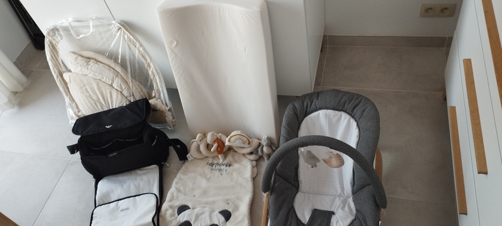 sac à langer bébé Armani, Enlèvement, Sac à langer