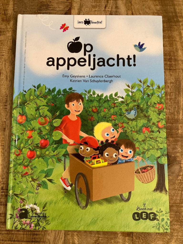 Prentenboek - Op appeljacht! - Leesknuffel, Boeken, Ophalen of Verzenden, Gelezen