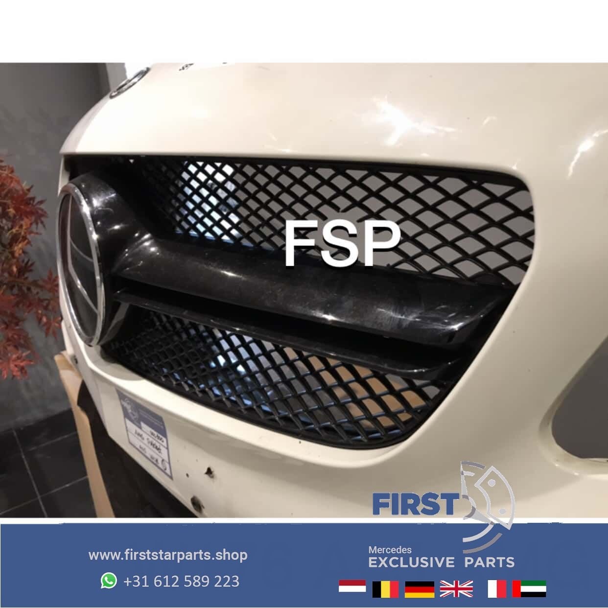W176 A45 AMG VOORBUMPER COMPLEET AERO PAKKET Mercedes A Klas, Utilisé, -, Avant, -