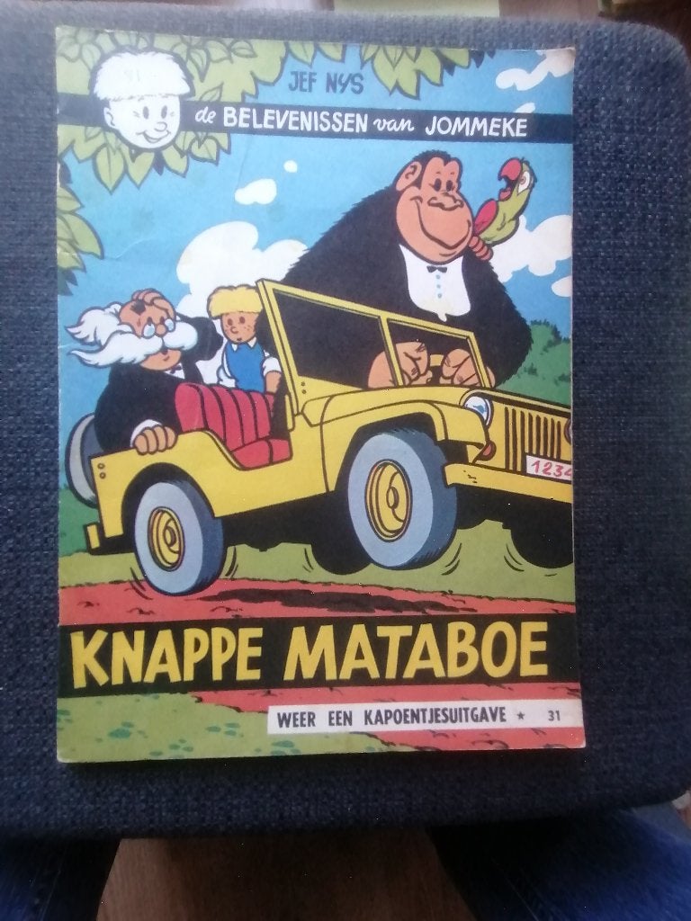 Jommeke album nr.31: Knappe mataboe (aantal: 1), Boeken, Eén stripboek, Jef Nys., Ophalen, Gelezen