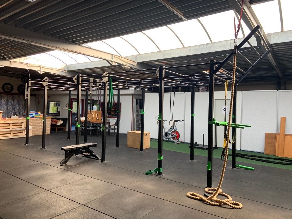 Crossfit - Functional Gym Rig/Rack met extra's, Sport en Fitness, Ophalen, Zo goed als nieuw, Overige typen