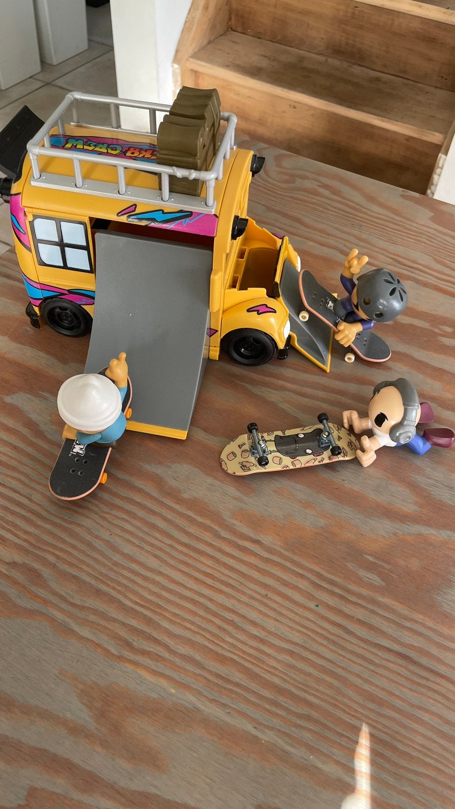 Tech Deck Sk8 Crew 2-in-1 transformerende Ultra Sk8-bus, Enlèvement, Comme neuf, Découverte