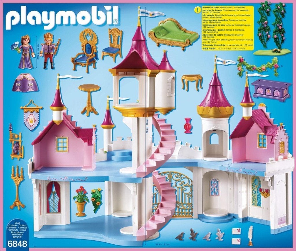 Playmobil 2 sets koninklijk princess paleis met uitbreiding, Kinderen en Baby's, Speelgoed | Playmobil, Ophalen, Gebruikt, Complete set