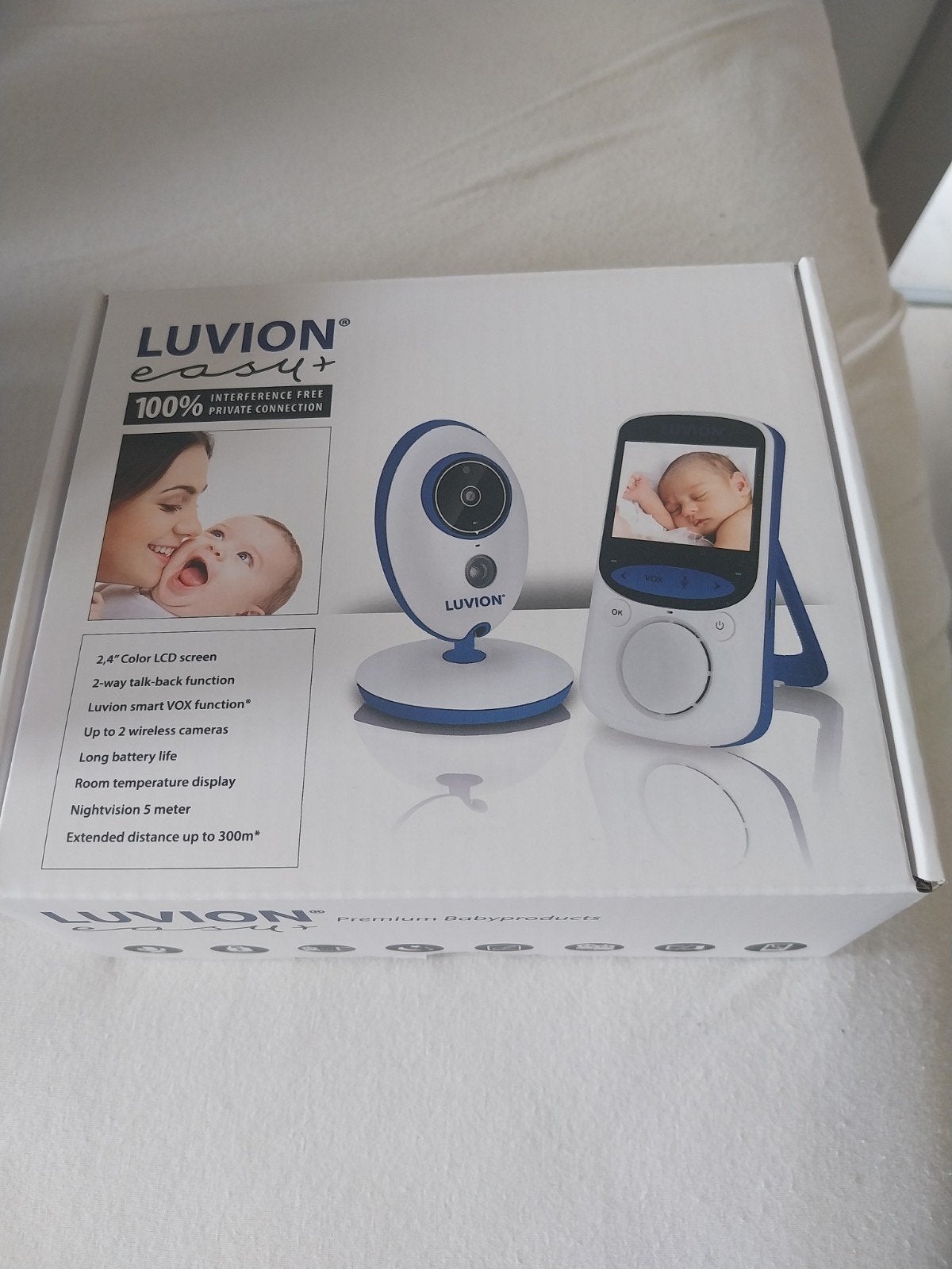 Luvion babyfoon easy +, Enlèvement, Caméra